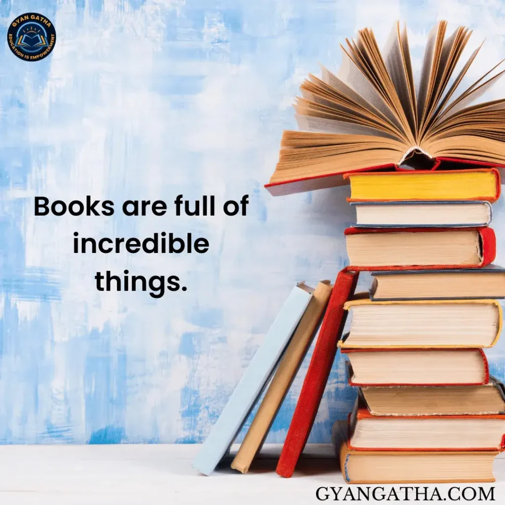 Books are full of incredible things