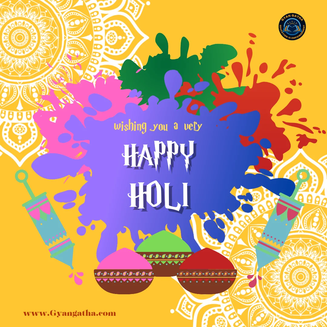 Wishing you a very Happy Holi