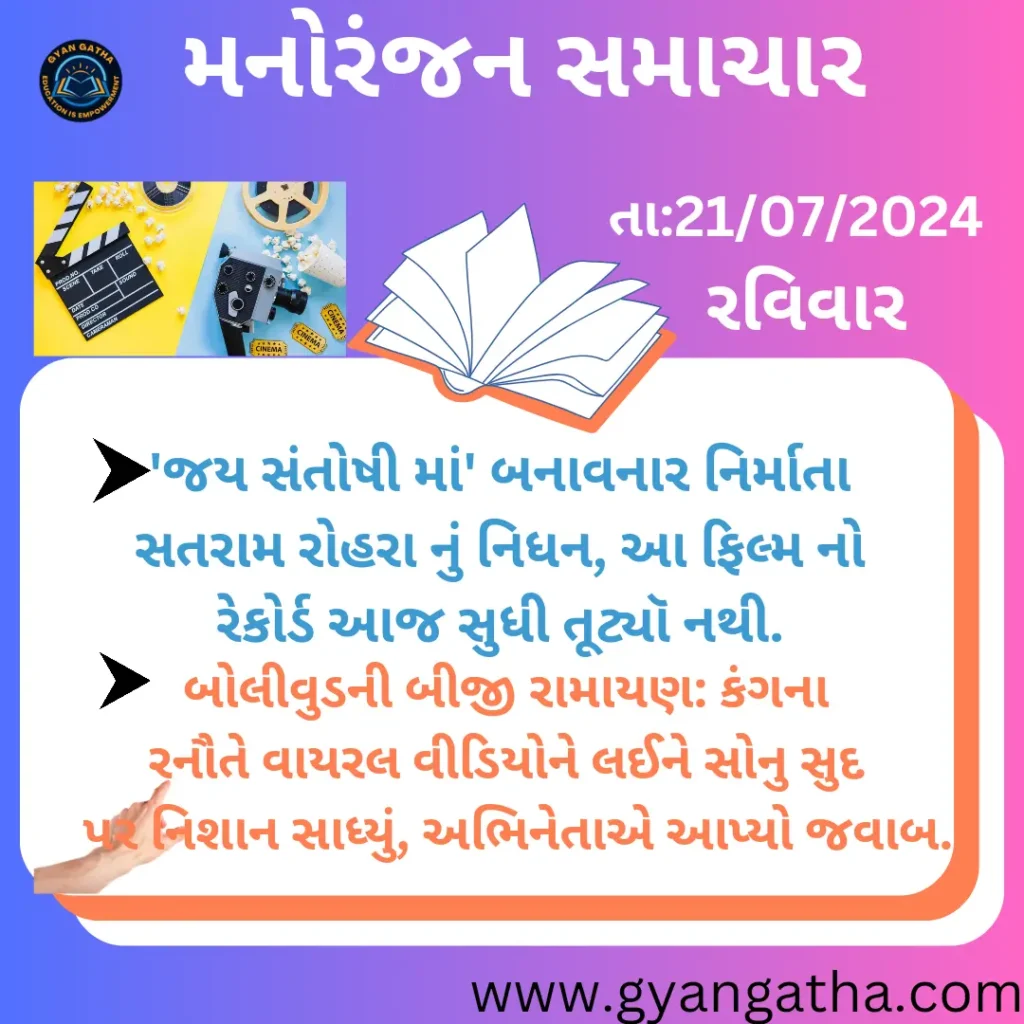 આજના સમાચાર