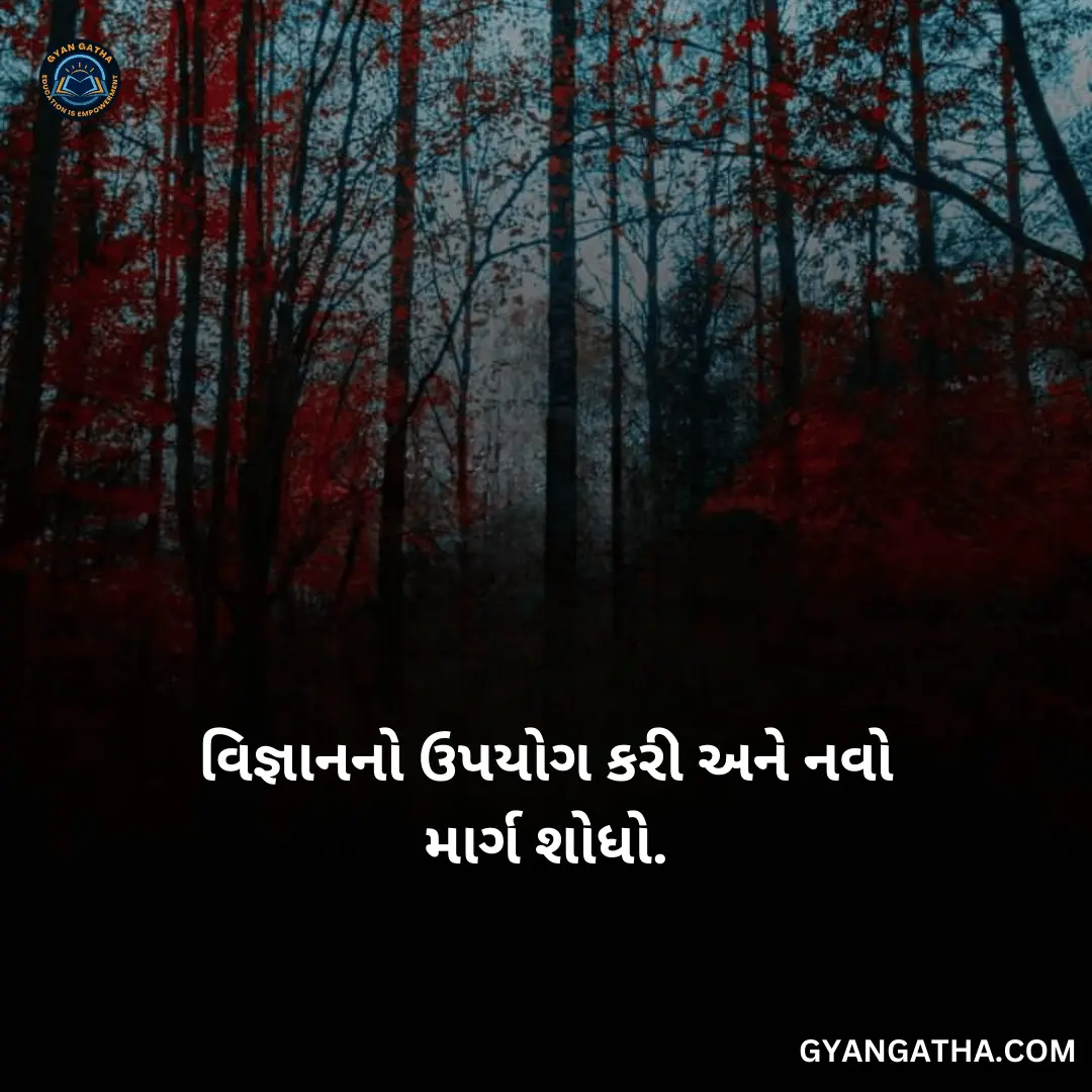 વિજ્ઞાનનો ઉપયોગ કરી અને નવો માર્ગ શોધો