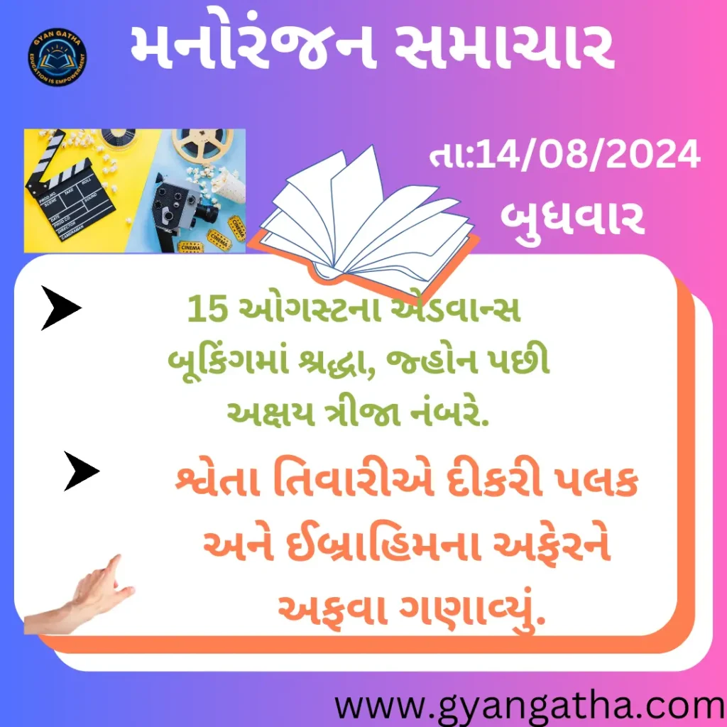 આજના સમાચાર