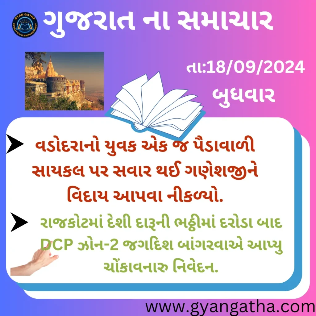 આજના સમાચાર