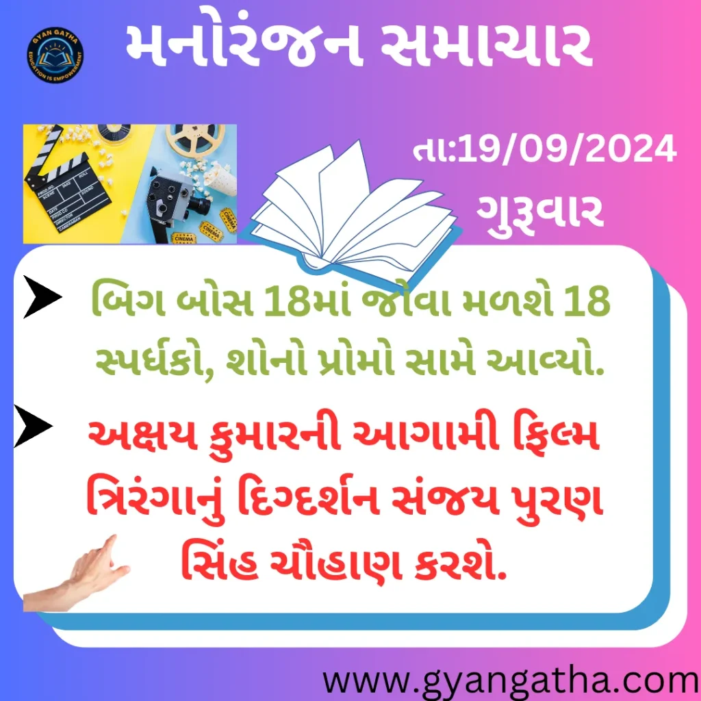 આજના સમાચાર