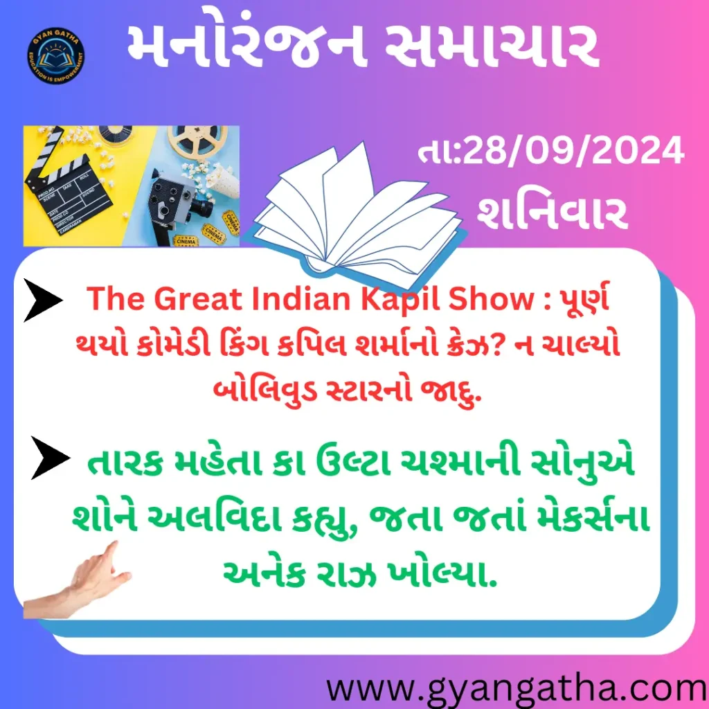 આજના સમાચાર