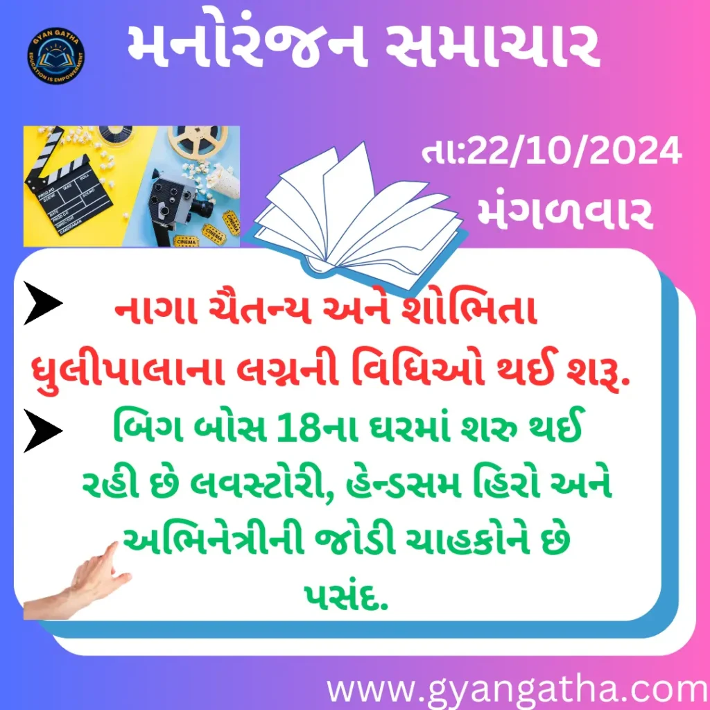 આજના સમાચાર