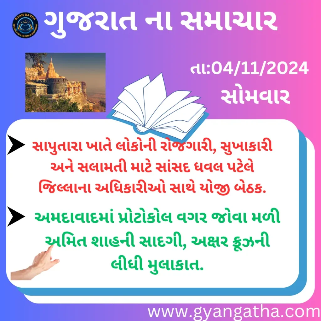 આજના સમાચાર