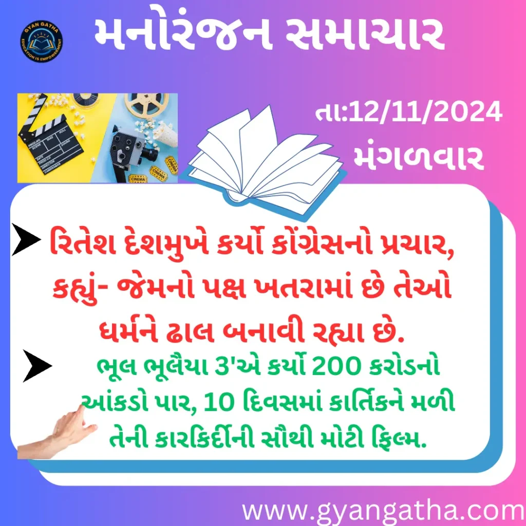 આજના સમાચાર