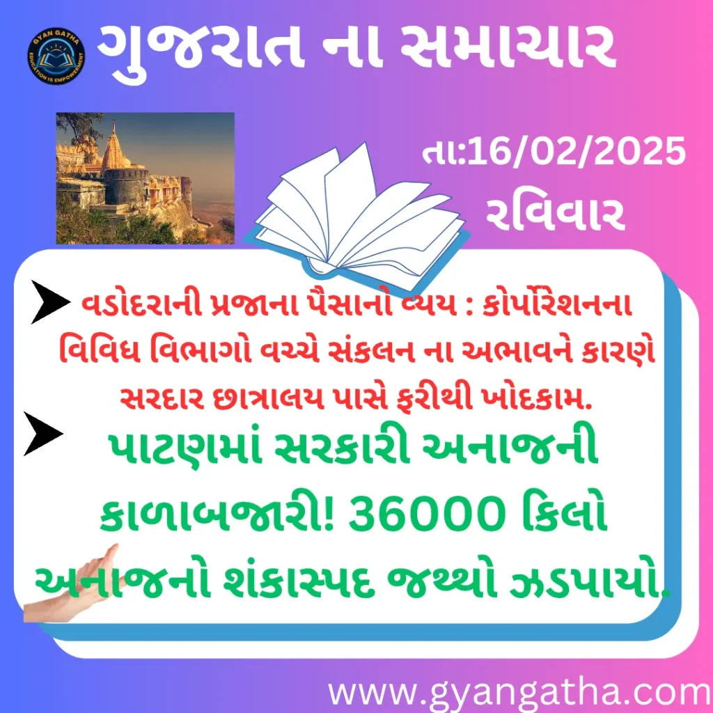 આજના સમાચાર