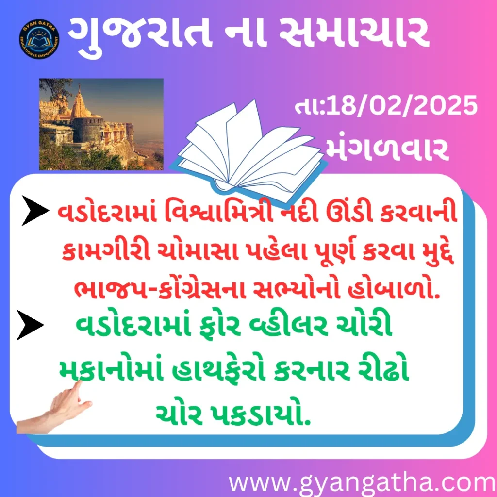 આજના સમાચાર